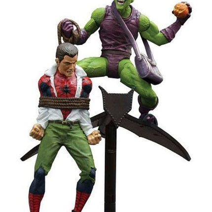 Duende verde e Peter Parker Marvel Select de la Figura de Acción Clásico de 18 cm