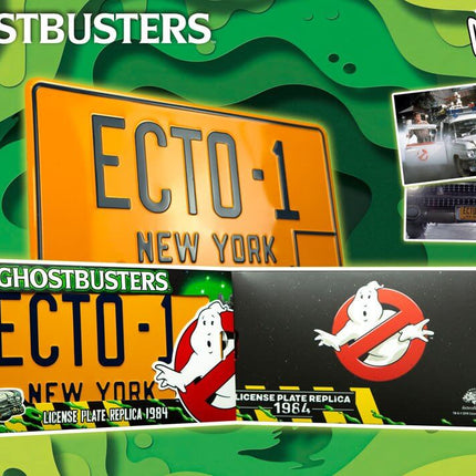 Replika Ghostbusters 1/1 ECTO-1 Tablica rejestracyjna