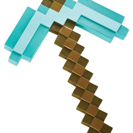 Plastikowa replika diamentowego kilofa Minecraft 40 cm