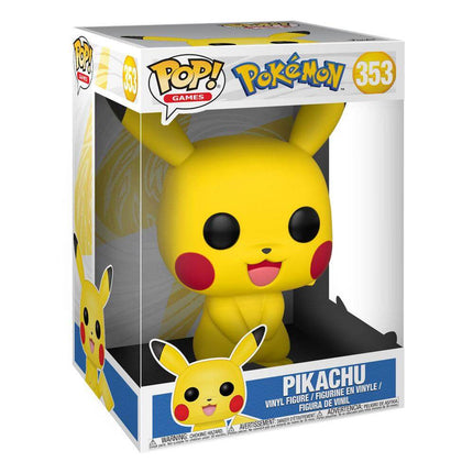 Pokemon Pikachu Super wielkości POP! Gry Figurki Winylowe 25cm - 353