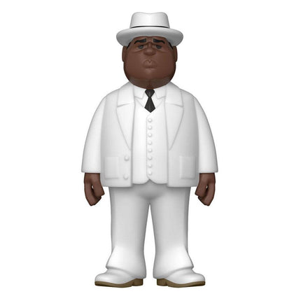 Notorious B.I.G. Vinyl Gold Figure Biggie Smalls White Suit 30 cm - MARCH 2022