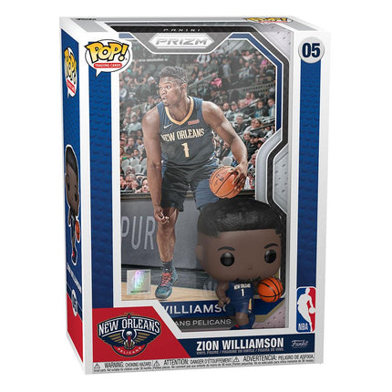 Zion Williamson Karta kolekcjonerska NBA POP! Figurka winylowa do koszykówki 9cm - 05