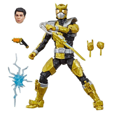 Gold Ranger Oro Beast Morpher E5934 Action Figure Lightning Hasbro #Personaggio_Gold Ranger Oro Beast Morpher E5934 (4114515984481)
