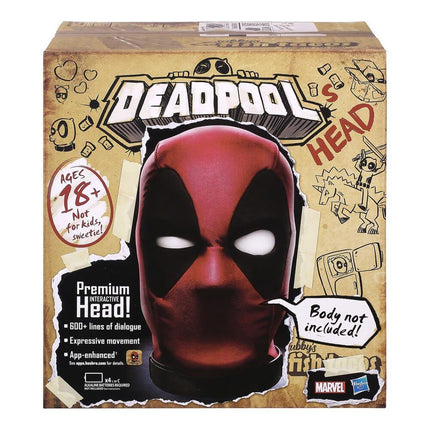 Deadpool Head Marvel Legends Premium Interaktywna głowa Deadpool's Head POLSKI
