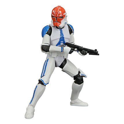 332nd Ahsoka's Clone Trooper Star Wars The Clone Wars Czarna seria Figurka 2020 15 cm