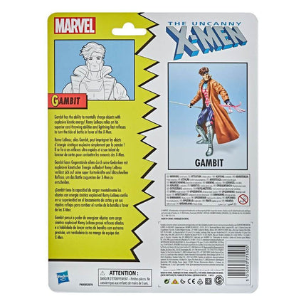 Gambit The Uncanny X-Men Marvel Retro Collection Action Figure  15 cm