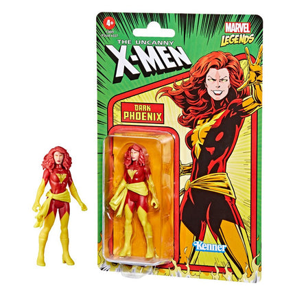 The Uncanny X-Men Marvel Legends Retro Collection Action Figure 2022 Dark Phoenix 10 cm