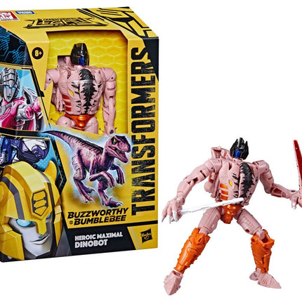Transformers Generations Legacy Buzzworthy Bumblebee Figurka Heroic Maximal Dinobot 18cm