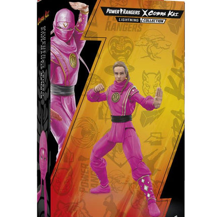 Morphed Samantha LaRusso Pink Mantis Ranger Power Rangers x Cobra Kai Ligtning Collection Action Figure 15 cm