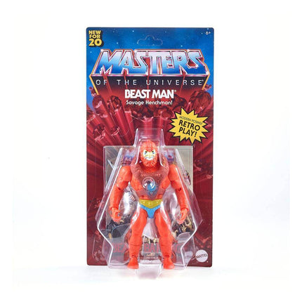 Beast Man  Masters of the Universe Origins Action Figure 2020 14 cm - FEBRUARY 2021