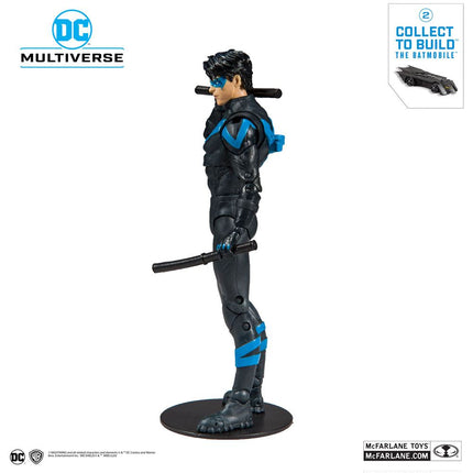 Nightwing (Mejor que Batman) DC Rebirth Build A Figura de acción 18 cm
