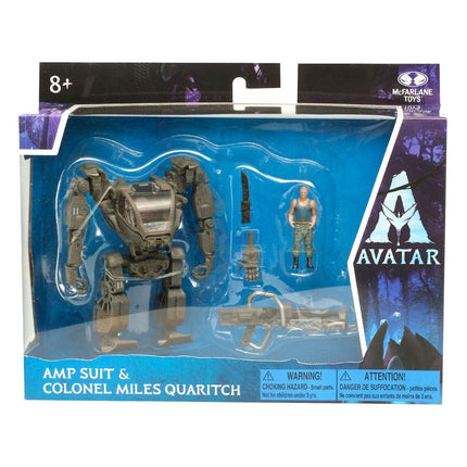 Avatar WOP Deluxe Medium Action Figures Amp Suit i pułkownik Miles Quaritch
