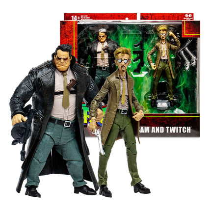 Sam and Twitch Spawn Action Figure Deluxe Set 18 cm