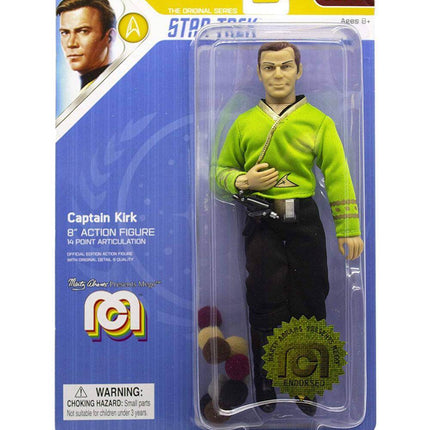 Capitan Kirk Action Figure Star Trek TOS 20cm Mego (4256890355809)