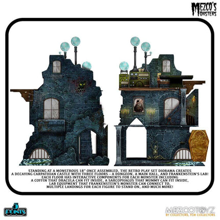 Tower of Fear Deluxe Set Mezco's Monsters 5 Points Action Figures 45 cm - SIERPIEŃ 2022