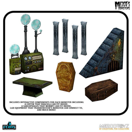 Tower of Fear Deluxe Set Mezco's Monsters 5 Points Action Figures 45 cm - SIERPIEŃ 2022