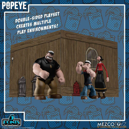Popeye 5 Points Action Figures Deluxe Box Set 9 cm