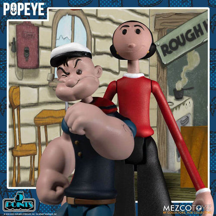 Popeye 5 Points Action Figures Deluxe Box Set 9cm