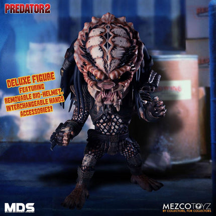 City Hunter  Predator 2 Mezco Designer Series Action Figure Deluxe 15 cm