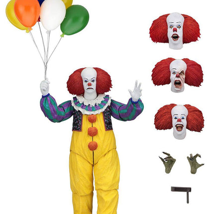 Pennywise Stephen King's It 1990 Action Figure Ultimate  18 cm NECA 45460
