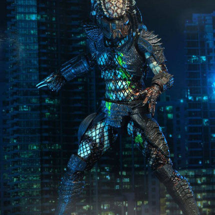 Ultimate Battle-Damaged City Hunter Predator 2 Action Figure  20 cm NECA 51428