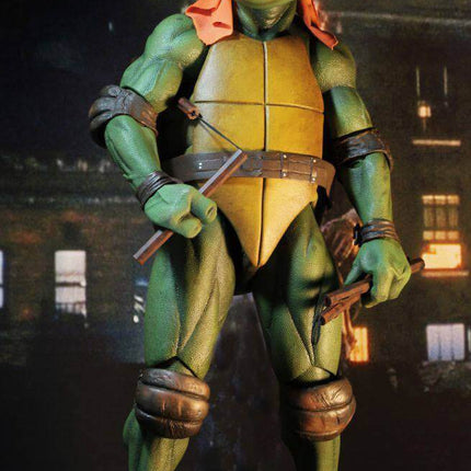 Action Figure Scala 1/4 42cm gigante Neca TMNT Tartarughe Ninja Turtles Michelangelo 54054 #Personaggio_Michelangelo 54054 (4120752652385)