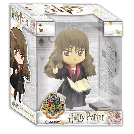 Hermiona Granger Figurka Harry'ego Pottera z podstawą studiującą zaklęcie 13 cm