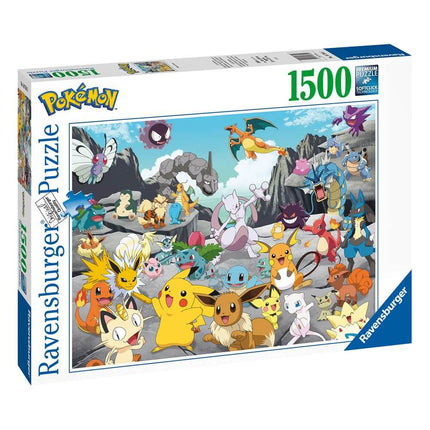 Pokémon Jigsaw Puzzle Pokémon Classics (1500 pieces) - MARCH 2021