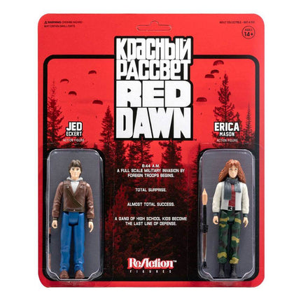 Red Dawn ReAction Action Figure 2-Pack Pack A (Erica & Jed) 10 cm