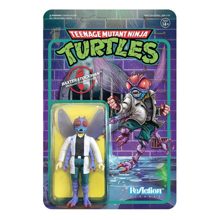 Baxter Stockman Teenage Mutant Ninja Turtles ReAction Figurka 10 cm