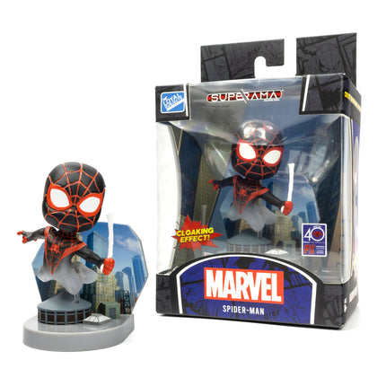 Spider-Man (Miles Morales) z efektem maskującym Marvel Superama Mini Diorama 10 cm