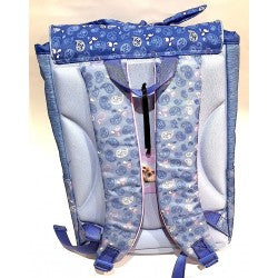 Niebieski rozkładany plecak szkolny Rachael Hale Cat